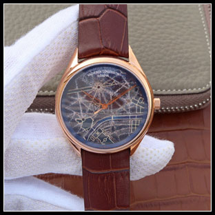 ヴァシュロンコンスタン メンズ 40mm シースルーバック 自動巻き腕時計