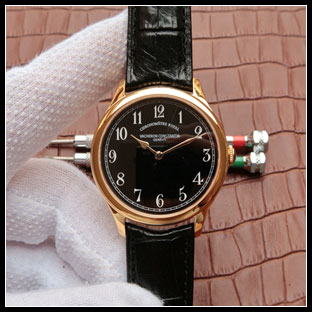 ヴァシュロンコンスタン メンズ 40mm シースルーバック 自動巻き腕時計