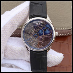 ヴァシュロンコンスタン メンズ 40mm シースルーバック 自動巻き腕時計
