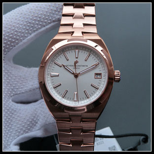ヴァシュロンコンスタン メンズ 41mm シースルーバック 自動巻き腕時計