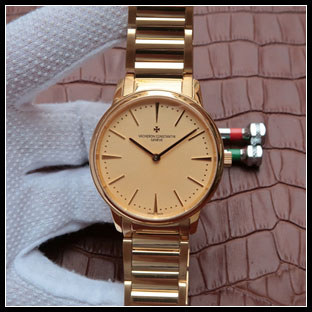 ヴァシュロンコンスタン メンズ 36mm シースルーバック 腕時計