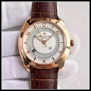 ヴァシュロンコンスタン メンズ 40mm シースルーバック 自動巻き腕時計