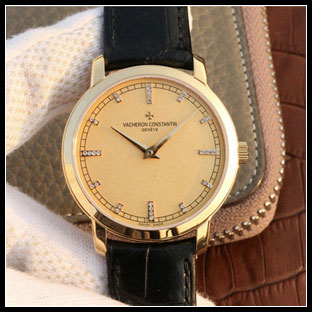 ヴァシュロンコンスタン メンズ 38mm シースルーバック 自動巻き腕時計
