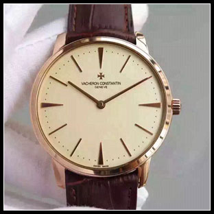 ヴァシュロンコンスタン メンズ 42mm シースルーバック 自動巻き腕時計