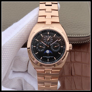 ヴァシュロンコンスタン メンズ 42mm シースルーバック 自動巻き腕時計