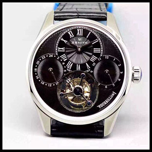 ゼニス シースルーバック メンズ 42mm スイスムーブメント 腕時計