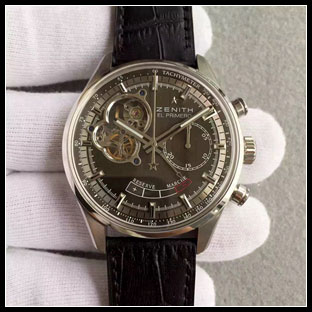 ゼニス メンズ 42mm シースルーバック 7750ムーブメント 腕時計
