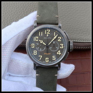ゼニス メンズ 45mm スイスムーブメント 腕時計