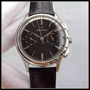 ゼニス シースルーバック メンズ 42mm スイスムーブメント 腕時計