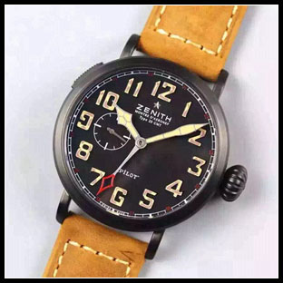ゼニス ZENITH メンズ 45mm スイスムーブメント 自動巻き腕時計